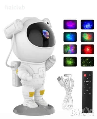 Светещ астронавт/Star projector galaxy /Проектор астронавт, снимка 12 - Друга електроника - 48158248