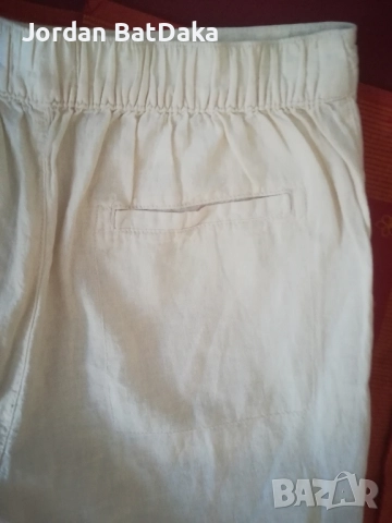 Ленен унисекс панталон М#, снимка 5 - Панталони - 51601593