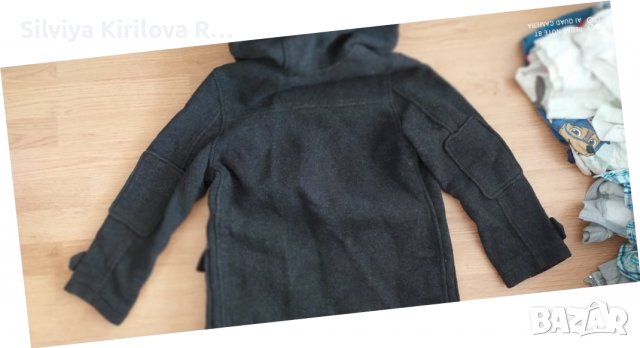 Вълнено палто Zara boys, снимка 2 - Детски якета и елеци - 38283383