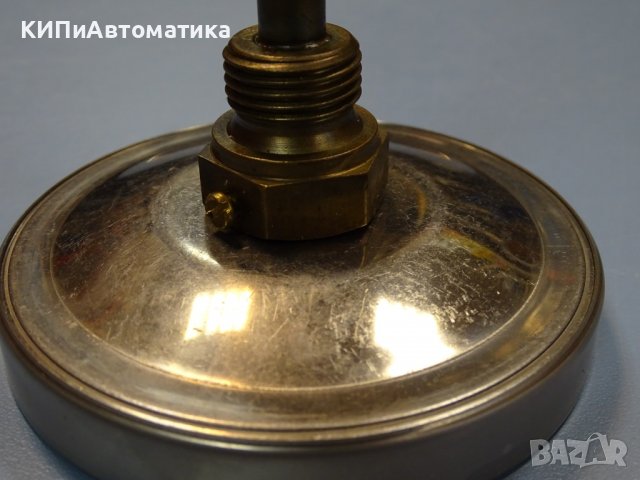биметален термометър Wika thermometer ф100mm, 0/+200°C, L-500mm, снимка 6 - Резервни части за машини - 37103726
