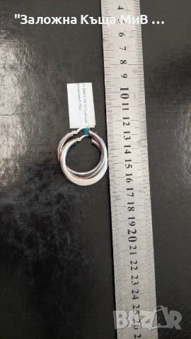 Сребърни обеци , снимка 2 - Обеци - 52738093