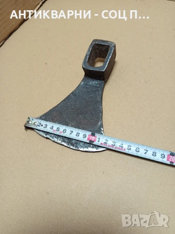 Соц Стара Ръчно Кована Мотичка Номер 1. Тегло 0.650кг., снимка 10 - Антикварни и старинни предмети - 50704622