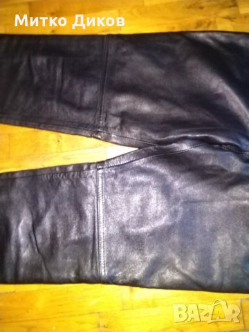 Рокерски панталон мотори-женски- CAMANCHI LEATHER LONDON размер12 естествена кожа, снимка 4 - Други спортове - 29659247