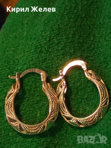 ПРЕКРАСНИ РЕТРО СТИЛ АЖУРНИ ПОСРЕБРЕНИ ОБЕЦИ от БЛАГОРОДНА СТОМАНА с ПЕЧАТ 925 За ПОСРЕБРЯВАНЕ 49350, снимка 17 - Обеци - 49704331