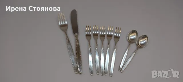 Единични бройки твърдо посребрени прибори за хранене, серия  Form Heidelberg  WMF 90, снимка 4 - Антикварни и старинни предмети - 49377864