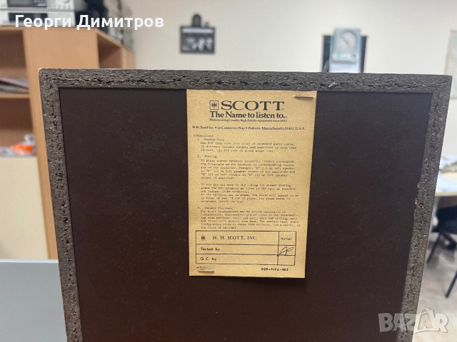 SCOTT, снимка 13 - Тонколони - 44658201