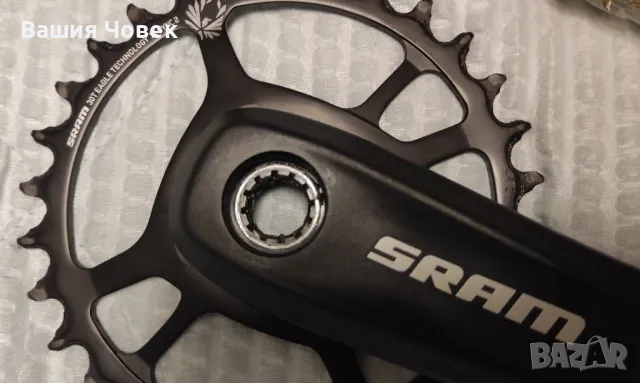 курбели SRAM SX 175 mm. 30T + средно 68/73 и болтове за монтаж, снимка 2 - Части за велосипеди - 48324858