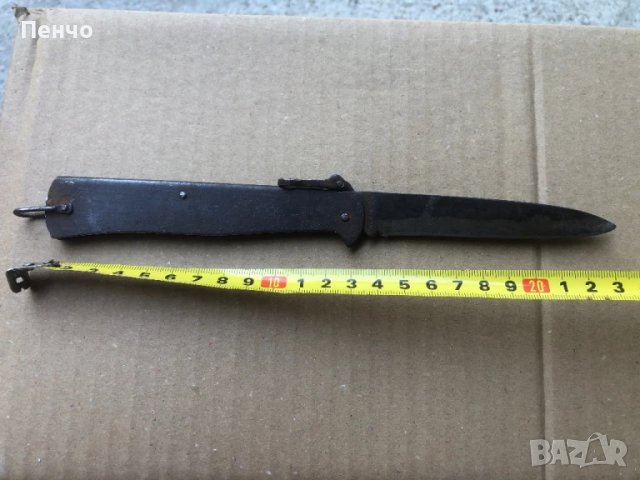 стар военен нож "Nahkämpfer" D. R. G. M. - WWI / WWII, снимка 13 - Антикварни и старинни предмети - 51381642