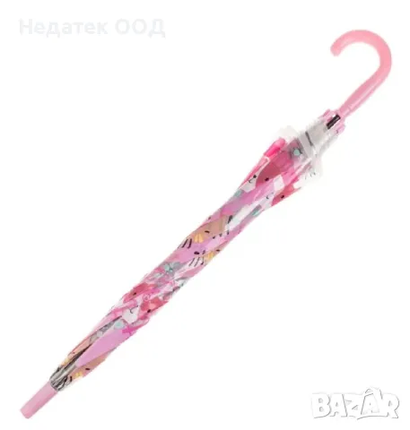 Детски автоматичен чадър Пеперуда, 65 см, снимка 2 - Чадъри - 49174847