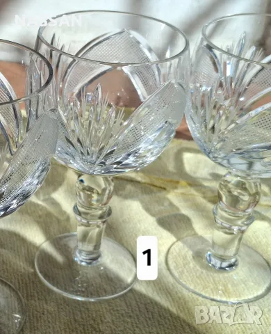 Кристални чаши и съдове с гравюри, снимка 2 - Сервизи - 50847641