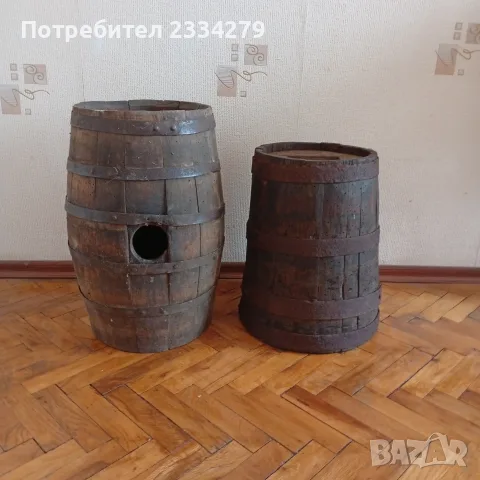 Стари 100% автентични дървени съдове, буре и каче., снимка 6 - Антикварни и старинни предмети - 56202726