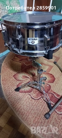 Продавам японско барабанче Tama със стойка , снимка 6 - Ударни инструменти - 52868989