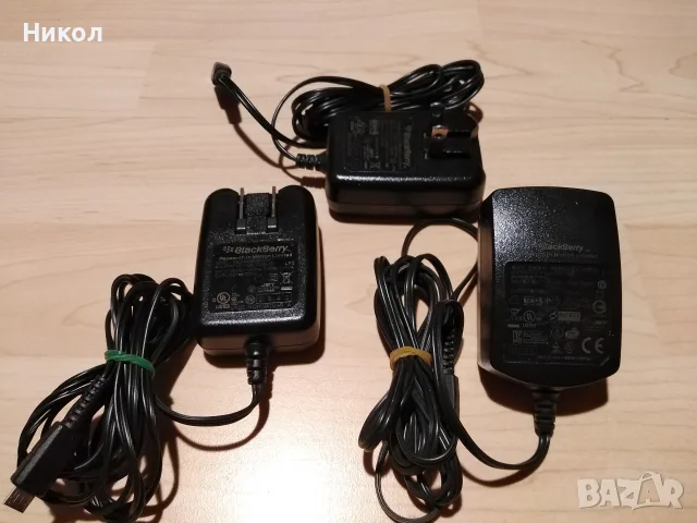 Нови зарядни за BlackBerry