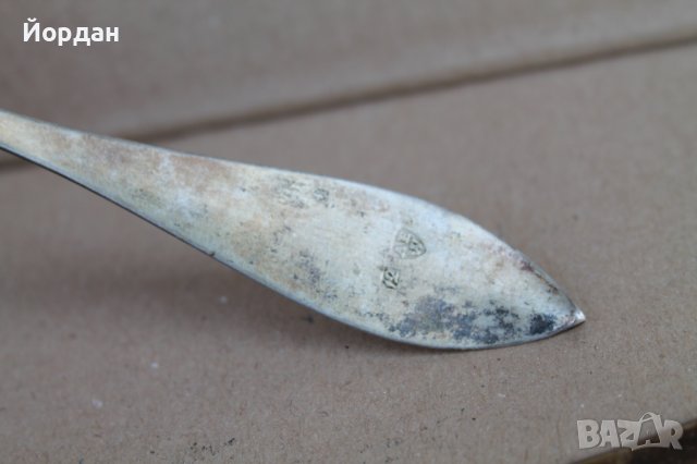 2 броя сребърни лъжици , снимка 11 - Антикварни и старинни предмети - 42155120