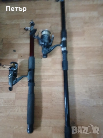 2броя въдици с макаре нови , снимка 6 - Въдици - 54068131