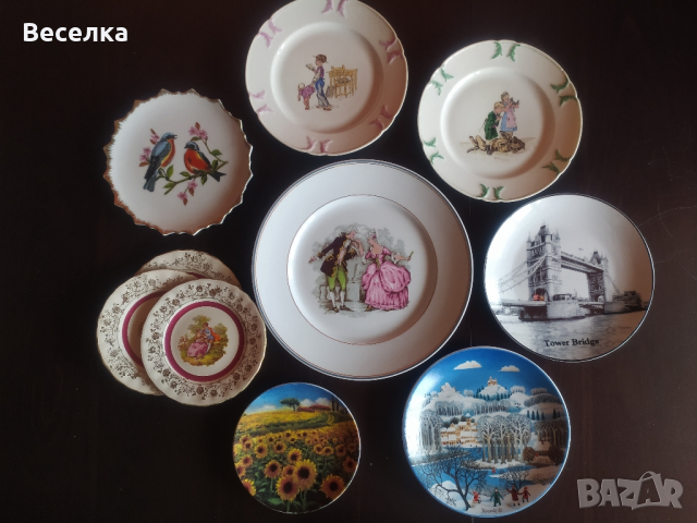 Колекционерска порцеланова чиния на Бавария , снимка 3 - Колекции - 44773286