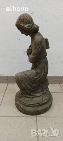 Гипсова статуетка Дева Мария, снимка 3 - Антикварни и старинни предмети - 31596901