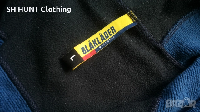BLAKLADER 4930-2117 Work Fleeece jacket размер L работен суичър W4-558, снимка 15 - Суичъри - 52025349