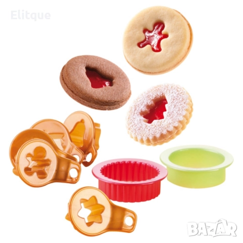 Комплект форми за сладки 8 броя, коледни, снимка 5 - Други - 52831515
