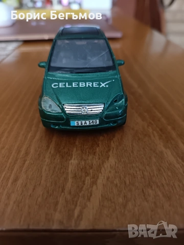 Метална количка Mercedes A 140, снимка 2 - Колекции - 54035686
