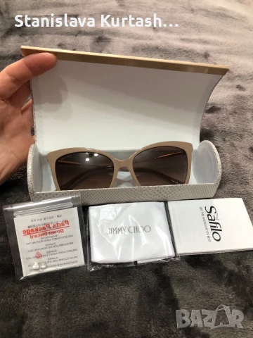 Jimmy Choo Уникални, снимка 4 - Слънчеви и диоптрични очила - 50740890