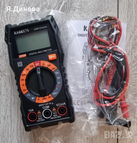 Цифров мултицет Kaiweets, снимка 2 - Друга електроника - 52674592