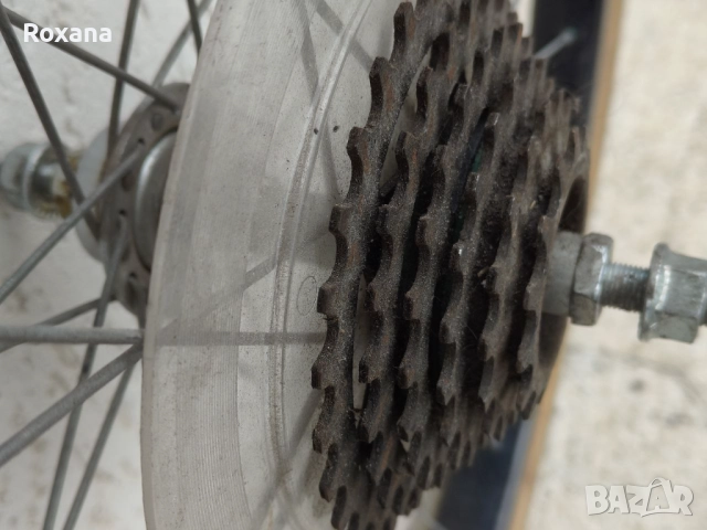 Капли 26 цола, комплект предна и задна с касета и гуми, снимка 5 - Части за велосипеди - 52553873