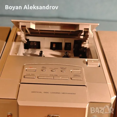JVC UX-V55R - Дизайнерска микро Hi-Fi аудио система с вертикален диск, снимка 8 - Аудиосистеми - 55945396