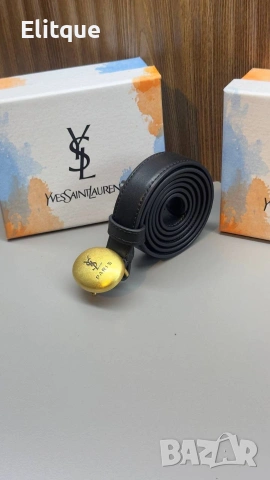 колани от естествена кожа в кутия ysl saint laurent , снимка 2 - Колани - 53191945