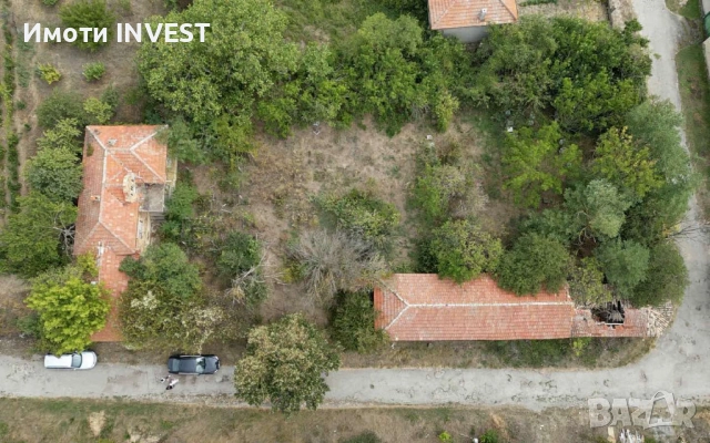 Къща с голям двор – с.Макариополско- №8691, снимка 2 - Къщи - 51822768