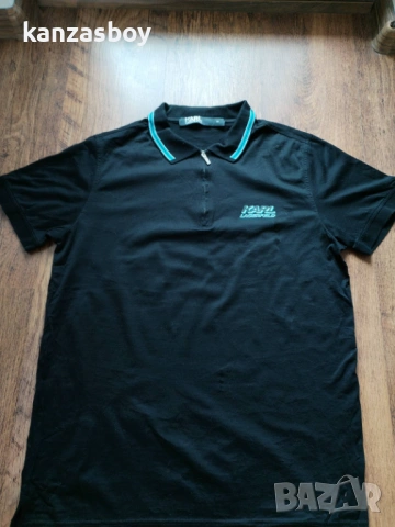 karl lagerfeld - страхотна мъжка тениска КАТО НОВА М, снимка 7 - Тениски - 54189556