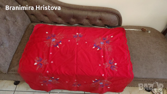 Комплект покривки/карета/рънъри и дантелени подложки – втора ръка, но в чудесно състояние (само личн, снимка 8 - Покривки за маси - 53140757