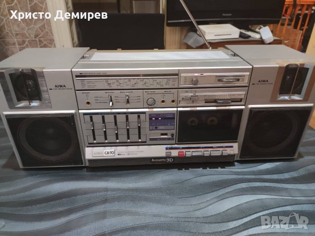 профилактирана  вече AIWA CA-70, снимка 2 - Радиокасетофони, транзистори - 37524940