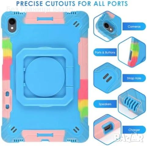 Нов кейс Калъф за Samsung Galaxy Tab S11 11 2025 360° стойка презрамка таблет, снимка 4 - Калъфи, кейсове - 54046996