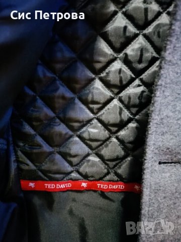 Мъжко палто от вълна, снимка 6 - Палта - 39815066