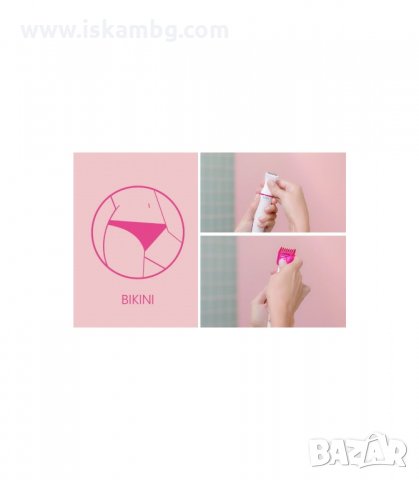 ТРИМЕР ЗА ТЯЛО И ЛИЦЕ С РАЗЛИЧНИ ПРИСТАВКИ SWEET SENSITIVE PRECISION ЗА ЖЕНИ - код 1766, снимка 5 - Тримери - 33982089