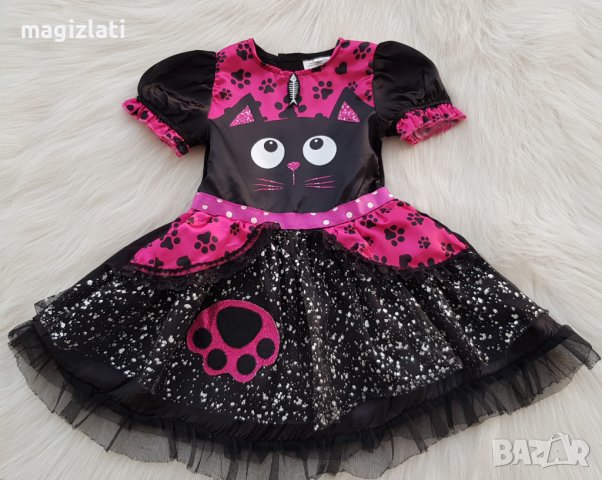 Карнавална рокля Коте 2-3 години, снимка 6 - Детски рокли и поли - 42685593