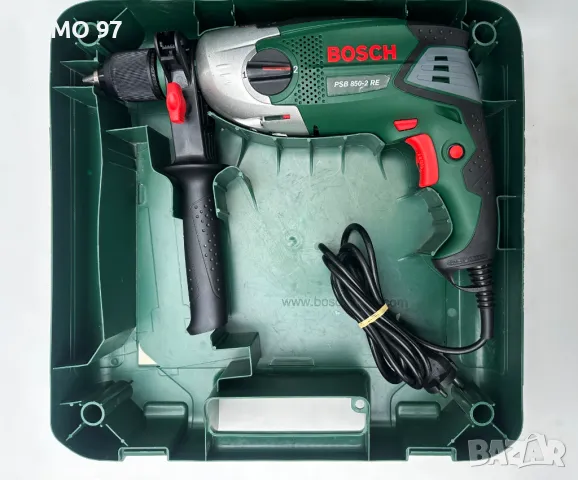BOSCH PSB 850-2 RE - Двускоростна ударна бормашина 850W, снимка 2 - Бормашини - 49027737