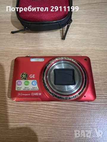 Фотоапарат General Electric 14,1 Mp, снимка 10 - Фотоапарати - 48644389