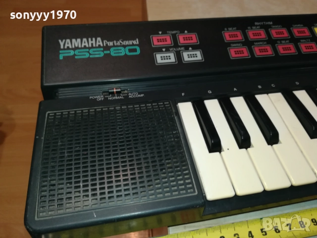 YAMAHA PSS-80 MADE IN JAPAN-ВНОС SWISS 1810252354LCHERY, снимка 6 - Синтезатори - 52102571
