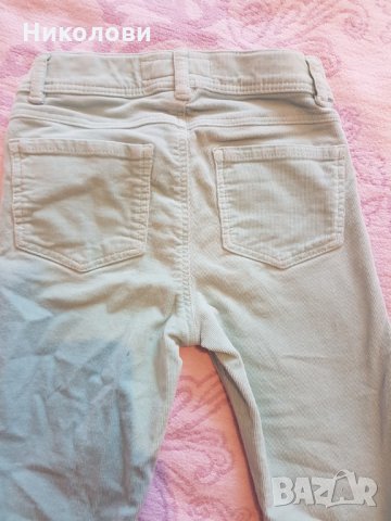 Зелени джинси - размер 122 h&m, снимка 5 - Детски панталони и дънки - 30861714