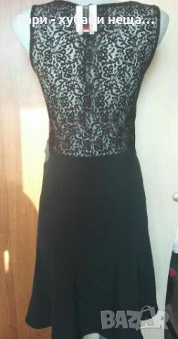 Френска рокля с дантела и прозрачен гръб🍀❤S,M❤🍀арт.4332, снимка 3 - Рокли - 37098235