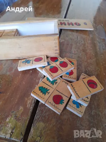 Старо Картинно Домино #2, снимка 3 - Други ценни предмети - 50058715