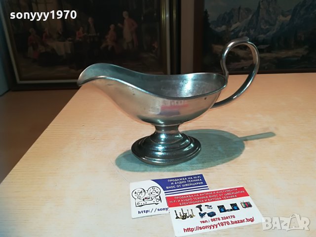 сосиера с щемпели и печат-внос швеицария 22х15х9см, снимка 4 - Антикварни и старинни предмети - 29617916