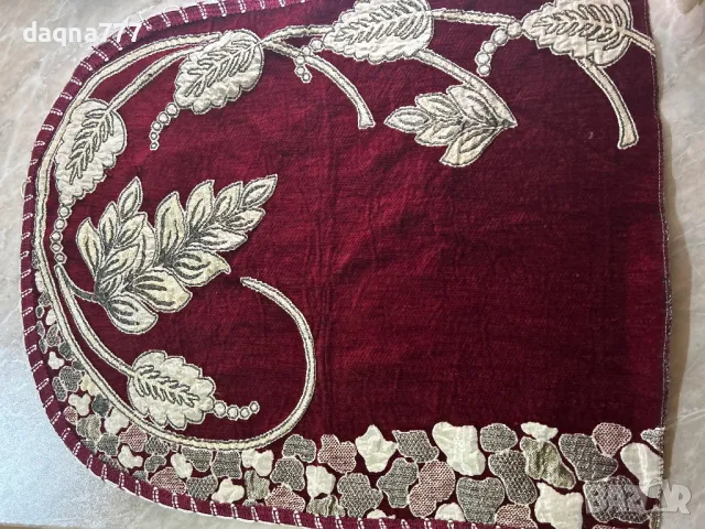 Бродирано покривало за фотьойл/ стол, снимка 11 - Столове - 50038379
