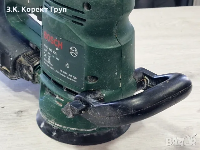 Ексцентършлайф Bosch PEX 400 AE / 350 W , Ø 125 mm / микрофилтър, снимка 2 - Полирмашини - 55911539