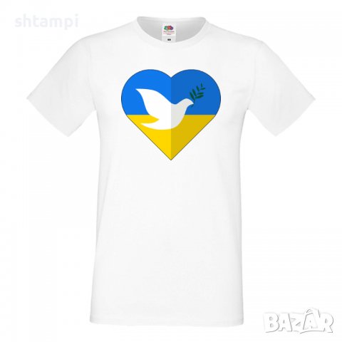 Мъжка тениска Peace In Ukraine 2 спасете Украйна, спрете войната,, снимка 5 - Тениски - 37215337