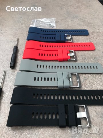 Каишки Garmin Forerunner 35, силиконова каишка , снимка 3 - Каишки за часовници - 31202092