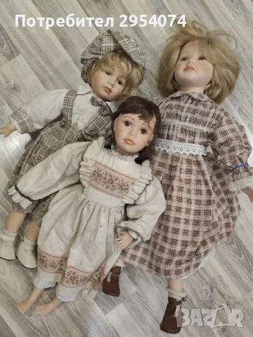 три големи порцеланови кукли за 99лв, снимка 1