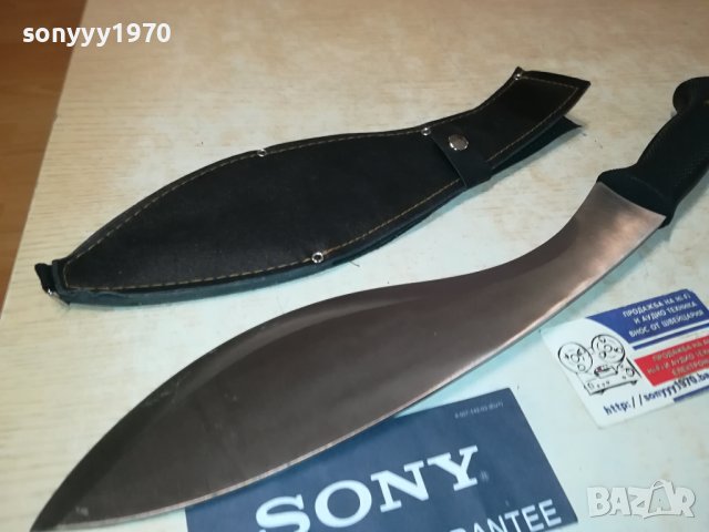 кукри//мачете-як голям крив нож 1109231428, снимка 6 - Ножове - 42153133